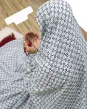 Printed Namaz Khimar – Big Size