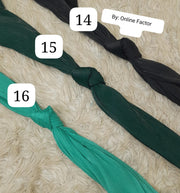 ORGANZA SILK SCARF