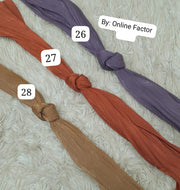 ORGANZA SILK SCARF