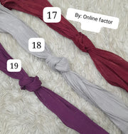 ORGANZA SILK SCARF
