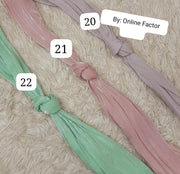 ORGANZA SILK SCARF